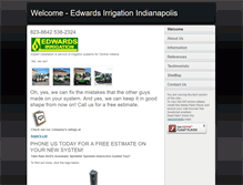 Tablet Screenshot of edwardsirrigation.com